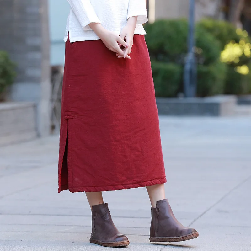 2018 women new Falda cotton linen bottom winter warm skirts long design jupe ladies retro clothes,YJKY9690
2018 women new Falda cotton linen bottom winter warm skirts long design jupe ladies retro clothes,YJKY9690