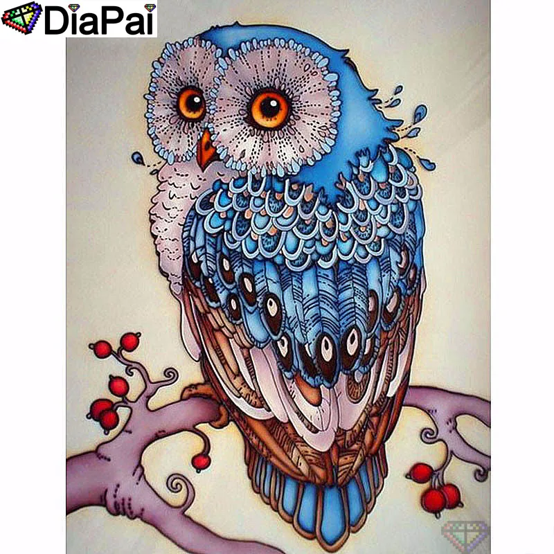 DIAPAI Diamond Painting 5D DIY 100% Full Square/Round Drill "Animal owl" Diamond Embroidery Cross Stitch 3D Decor A24465
DIAPAI Diamond Painting 5D DIY 100% Full Square/Round Drill "Animal owl" Diamond Embroidery Cross Stitch 3D Decor A24465