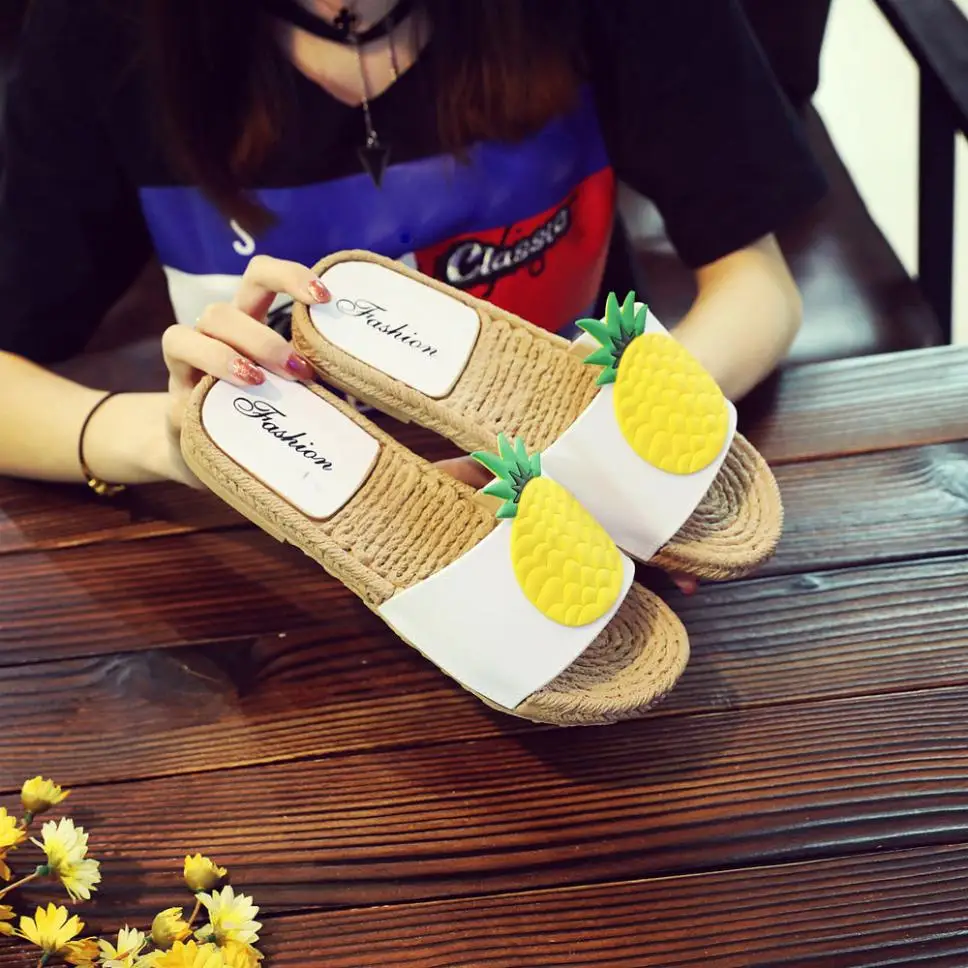 2019 Summer Women Comfort Sandals Flip Flop Non-Slip Flat Cute Girls Sandals Home Slippers Casual Straw Beach Shoes Size 35-40
2019 Summer Women Comfort Sandals Flip Flop Non-Slip Flat Cute Girls Sandals Home Slippers Casual Straw Beach Shoes Size 35-40