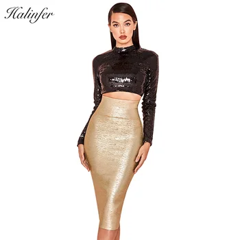 Halinfer 2019 New Summer Women Skirts Sexy Club Solid Pencil Knee-length Empire Bandage Skirts Sexy Bodycon Evening Party Skirts
Halinfer 2019 New Summer Women Skirts Sexy Club Solid Pencil Knee-length Empire Bandage Skirts Sexy Bodycon Evening Party Skirts