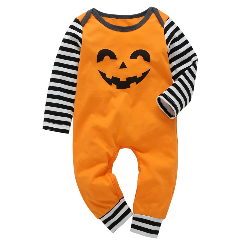 Autumn 2019 Newborn Baby Girls boys rompers pumpkin printing long sleeve baby clothes Cotton Jumpsuit Outfits Halloween Set
Autumn 2019 Newborn Baby Girls boys rompers pumpkin printing long sleeve baby clothes Cotton Jumpsuit Outfits Halloween Set