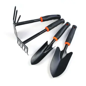 Garden Tool Set, 4 Piece Heavy Duty Gardening Kit with Soft Rubberized Non-Slip Handle - Trowel, Transplant Trowel and Cultivat
Garden Tool Set, 4 Piece Heavy Duty Gardening Kit with Soft Rubberized Non-Slip Handle - Trowel, Transplant Trowel and Cultivat