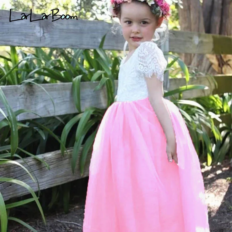 LarLarBoom Girls Princess Dress 2019 New Summer England Style Kids Solid Lace Sleeve Princess Dress Girls Summer Dress for 2-8 Y
LarLarBoom Girls Princess Dress 2019 New Summer England Style Kids Solid Lace Sleeve Princess Dress Girls Summer Dress for 2-8 Y