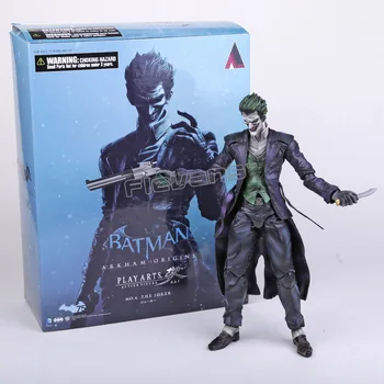 Play Arts KAI Batman Arkham Origins NO.4 The Joker PVC Action Figure Collectible Toy 26cm
Play Arts KAI Batman Arkham Origins NO.4 The Joker PVC Action Figure Collectible Toy 26cm