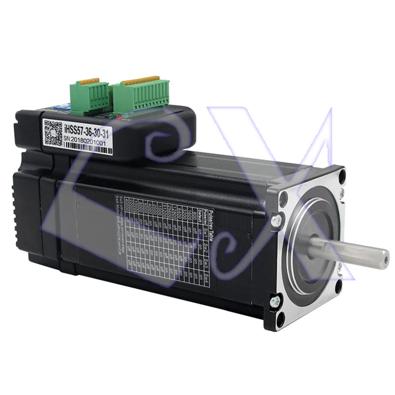 JMC IHSS57-36-30-31 NEMA23 3Nm 36VDC Integrated Closed Loop Stepper servo driver 1500rpm encoder 1000 lines
JMC IHSS57-36-30-31 NEMA23 3Nm 36VDC Integrated Closed Loop Stepper servo driver 1500rpm encoder 1000 lines