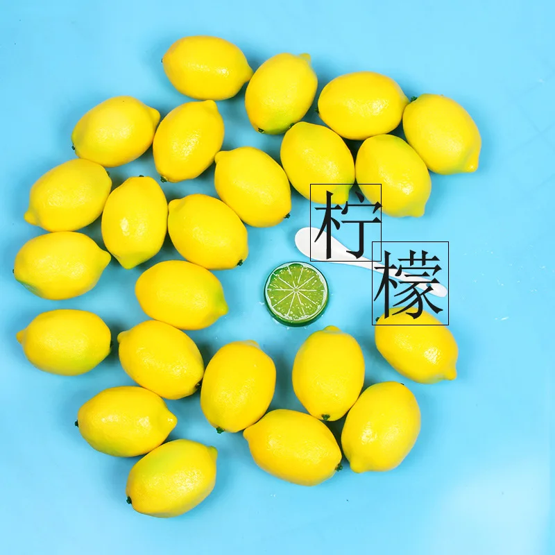 Yellow Green Simulation Lemon Fake Fruit Model DIY Decoration Wedding Party Home Suitable for Photo Photography Background Props
Yellow Green Simulation Lemon Fake Fruit Model DIY Decoration Wedding Party Home Suitable for Photo Photography Background Props