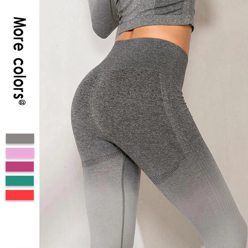 Seamless Gradient Color Sport Leggings Yoga Pants Women Workout Fitness Jogging Running Pants Gym Tights Stretch Sportswear
Seamless Gradient Color Sport Leggings Yoga Pants Women Workout Fitness Jogging Running Pants Gym Tights Stretch Sportswear
