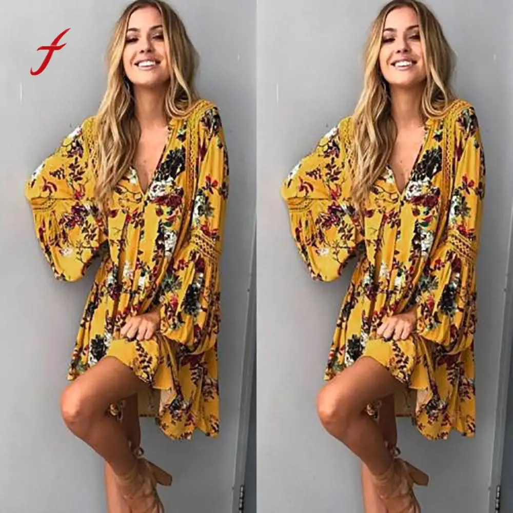 2019 Summer Dresses Fashion Women Vestidos Hot Sale Boho Floral Long Maxi Evening Party Tops Beach Mini Dress Sundress
2019 Summer Dresses Fashion Women Vestidos Hot Sale Boho Floral Long Maxi Evening Party Tops Beach Mini Dress Sundress