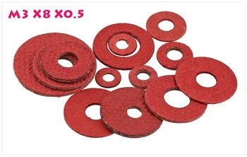 1000pcs M3 x 8 x 0.5mm M3 Steel Flat pad Red insulation Paper Plastic Flat insulating Spacer Fiber Washers m3 x 8 x 0.5
1000pcs M3 x 8 x 0.5mm M3 Steel Flat pad Red insulation Paper Plastic Flat insulating Spacer Fiber Washers m3 x 8 x 0.5