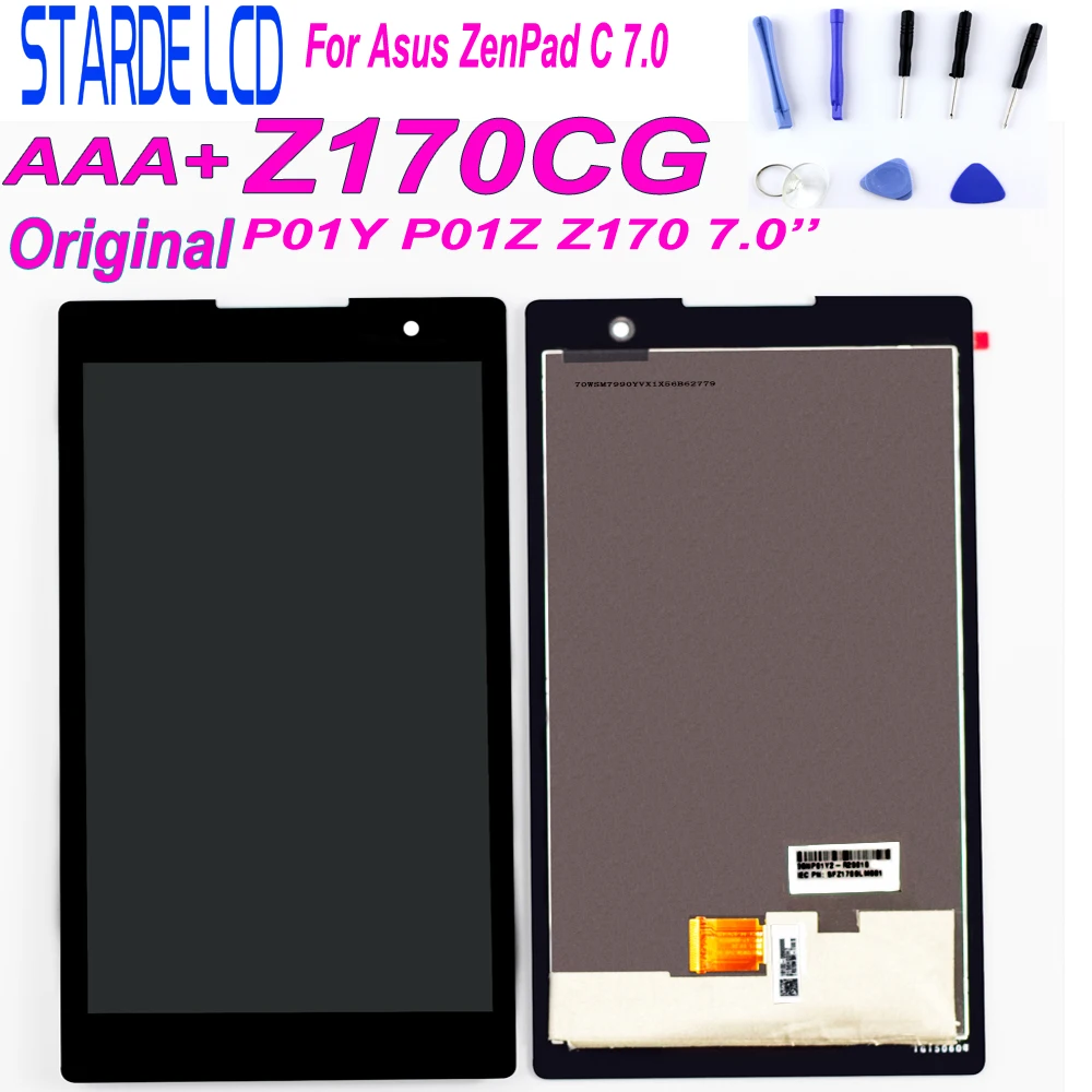 Starde 7" For Asus ZenPad C 7.0 Z170 Z170CG P01Y P01Z LCD Display Touch Screen Digitizer Assembly Z170CG Matrix Tablet Assembly
Starde 7" For Asus ZenPad C 7.0 Z170 Z170CG P01Y P01Z LCD Display Touch Screen Digitizer Assembly Z170CG Matrix Tablet Assembly