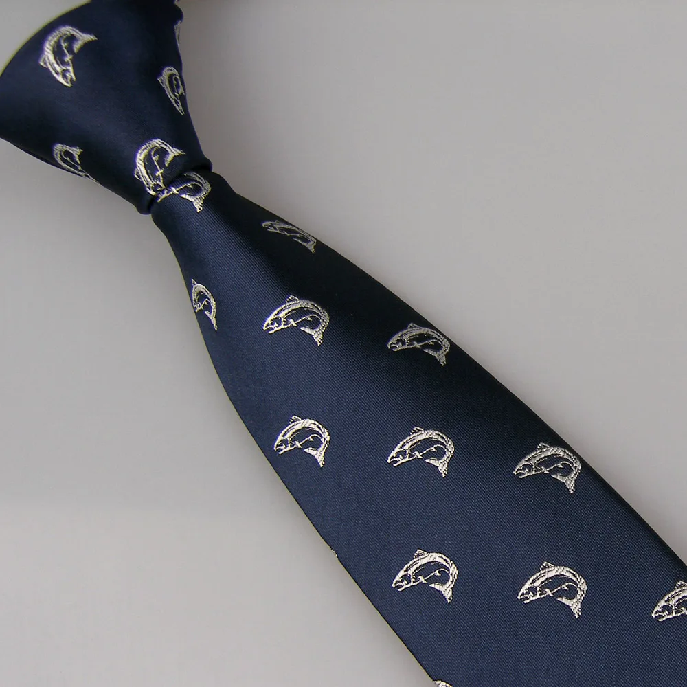 LAMMULIN Men's Ties New Design Blue with Silver Fish Pattern Jacquard Necktie Microfiber Skinny Tie 7cm Christmas Gravata
LAMMULIN Men's Ties New Design Blue with Silver Fish Pattern Jacquard Necktie Microfiber Skinny Tie 7cm Christmas Gravata