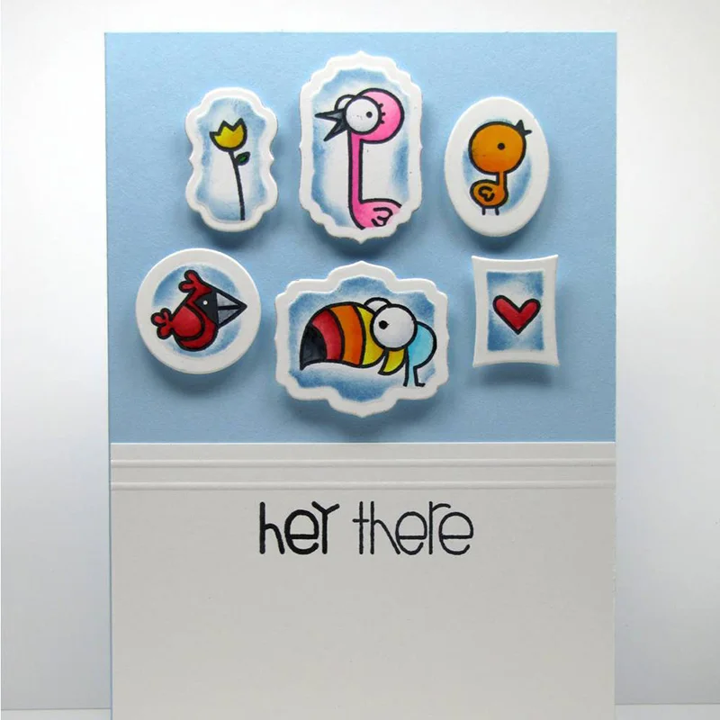 Cartoon Birds Transparent Clear Silicone Stamp DIY Scrapbooking/Photo Album Cards Handcrafts Decorative Clear Stamp Seals
Cartoon Birds Transparent Clear Silicone Stamp DIY Scrapbooking/Photo Album Cards Handcrafts Decorative Clear Stamp Seals