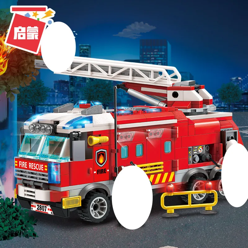 Hot Blocks Constructor Firefighting Vehicle City Series Assembled Educational Building Bricks Christmas Toys for Children Boys
Hot Blocks Constructor Firefighting Vehicle City Series Assembled Educational Building Bricks Christmas Toys for Children Boys