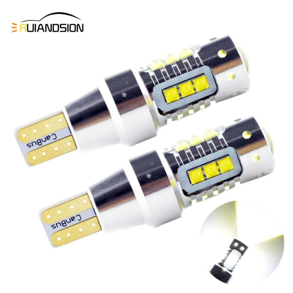 2X High Power T15 912 921 W16W LED 80W CANBUS 900LM C'ree Chip 16XBD Bulbs For Car Signal Light Parking Backup Reverse Lights
2X High Power T15 912 921 W16W LED 80W CANBUS 900LM C'ree Chip 16XBD Bulbs For Car Signal Light Parking Backup Reverse Lights