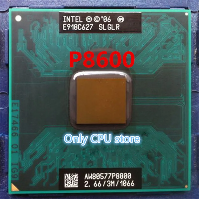 Intel Laptop CPU P8600 3M Cache 2.40GHz 1066MHz FSB Official version notebook processor scrattered pieces supports GM45 PM45
Intel Laptop CPU P8600 3M Cache 2.40GHz 1066MHz FSB Official version notebook processor scrattered pieces supports GM45 PM45