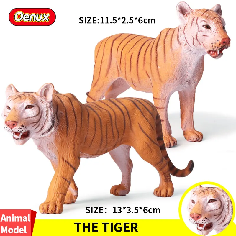 Oenux Original Wild Beast Animal South China Tigers Simulation Model Tiger Sets Action Figure Collection Toys For Children
Oenux Original Wild Beast Animal South China Tigers Simulation Model Tiger Sets Action Figure Collection Toys For Children