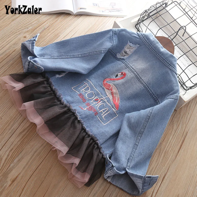 Yorkzaler Spring Autumn Kids Jeacket For Girls Embroidery Cartoon Bird Children's Outerwear Casual Mesh Toddler Baby Clothes
Yorkzaler Spring Autumn Kids Jeacket For Girls Embroidery Cartoon Bird Children's Outerwear Casual Mesh Toddler Baby Clothes