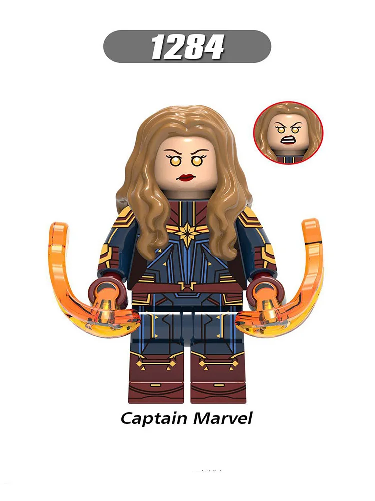 Single Sale LegoINGlys Super Heroes Mini Figure Avengers 4 Endgame Captain Marvel Building Blocks Model Toys Children Gifts
Single Sale LegoINGlys Super Heroes Mini Figure Avengers 4 Endgame Captain Marvel Building Blocks Model Toys Children Gifts