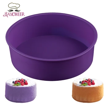 Baycheer Circular Silicone Mold Baking Tools For Cakes Mousse Pan Cake Decorating Tool Kitchen Bakeware Accessories
Baycheer Circular Silicone Mold Baking Tools For Cakes Mousse Pan Cake Decorating Tool Kitchen Bakeware Accessories