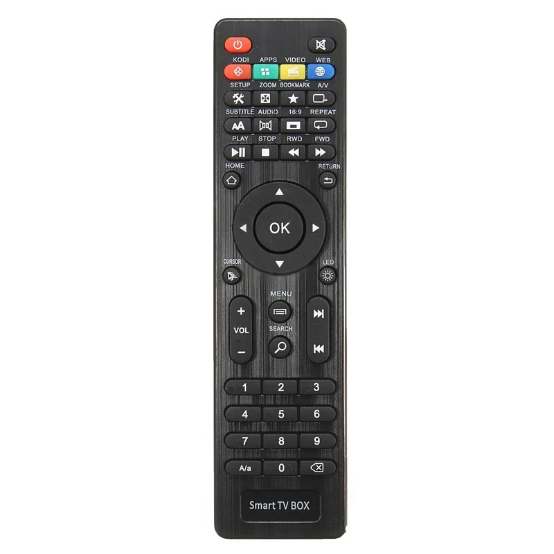 1pc Replacement Remote Control Black ABS Controller Mayitr Suitable For Android T8 T6 M5 M8 T95 Set-top TV Box
1pc Replacement Remote Control Black ABS Controller Mayitr Suitable For Android T8 T6 M5 M8 T95 Set-top TV Box