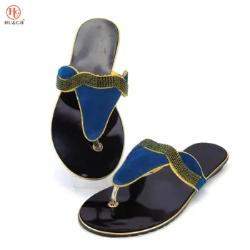 New Arrival African Women Slippers Summer Low Heels Shoes Italian Rhinestone Ladies Shoes Wedding Shoes Large Size 37-43 Party
New Arrival African Women Slippers Summer Low Heels Shoes Italian Rhinestone Ladies Shoes Wedding Shoes Large Size 37-43 Party