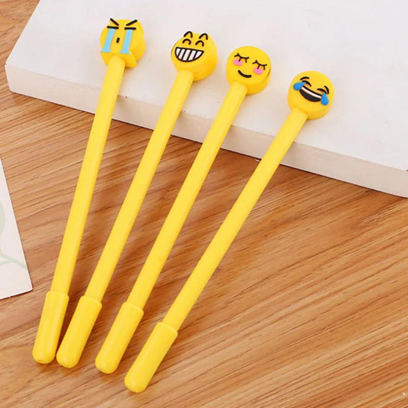 4 kinds of silicone smiley expression pen cute cartoon water-based pen quality office signature learning stationery gel pen
4 kinds of silicone smiley expression pen cute cartoon water-based pen quality office signature learning stationery gel pen