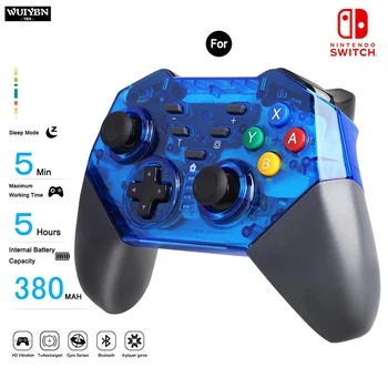 WUIYBN Gamepad Wireless Switch Controller For Switch Game Machine PC Steam PS3 Joystick
WUIYBN Gamepad Wireless Switch Controller For Switch Game Machine PC Steam PS3 Joystick