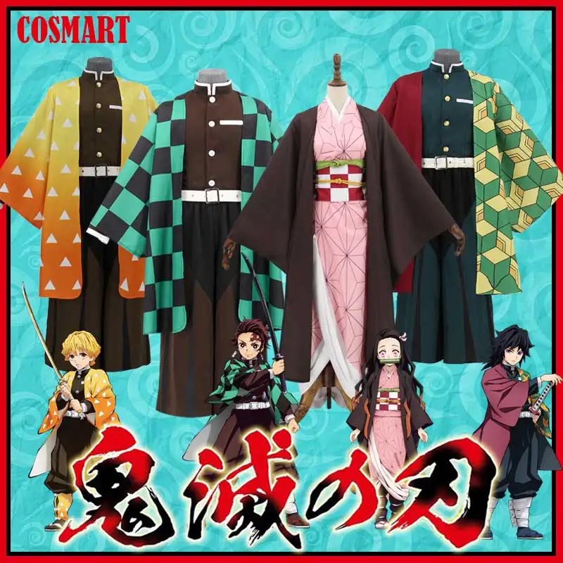 Anime!Demon Slayer Kimetsu no Yaiba Kamado Tanjirou Agatsuma Zenitsu Giyuu Tomioka Kamado Nezuko Cosplay Costume Kimono Uniform
Anime!Demon Slayer Kimetsu no Yaiba Kamado Tanjirou Agatsuma Zenitsu Giyuu Tomioka Kamado Nezuko Cosplay Costume Kimono Uniform
