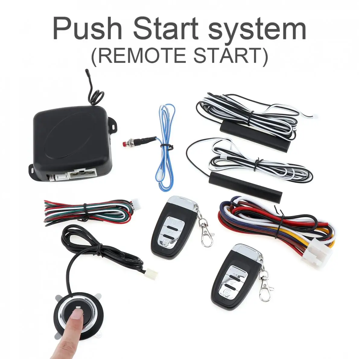 Universal 12V Smart Auto Car Alarm Engine Starline Push Button Start Stop RFID Lock Ignition Switch Keyless Entry System
Universal 12V Smart Auto Car Alarm Engine Starline Push Button Start Stop RFID Lock Ignition Switch Keyless Entry System