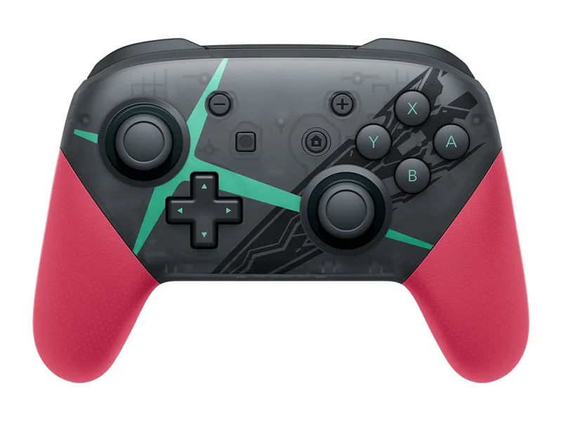 For Nintend Switch Pro Controller Bluetooth Wireless Gamepads Game Joystick Host Console Joypad - Splatoon 2/Xenoblade Themed