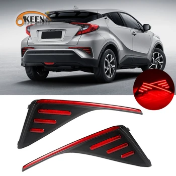 OKEEN For TOYOTA C-HR CHR 2016 2017 2018 2019 DRL driving Lamp Rear Bumper tail light Daytime fog lamp Brake Lights 2PCS
OKEEN For TOYOTA C-HR CHR 2016 2017 2018 2019 DRL driving Lamp Rear Bumper tail light Daytime fog lamp Brake Lights 2PCS