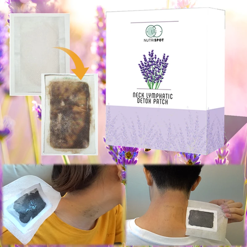 10 patches/Box Nutrispot Neck Lymphatic Detox Patch Anti-Swelling Herbal LymphPads Detox Foot Patches Pads To Improve Sleep
10 patches/Box Nutrispot Neck Lymphatic Detox Patch Anti-Swelling Herbal LymphPads Detox Foot Patches Pads To Improve Sleep