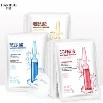 HANHUO Hyaluronic Acid/Nicotinamide/EGF Face Mask Moisturizing Whitening Repair Nourishing Facial Mask Skin Care
HANHUO Hyaluronic Acid/Nicotinamide/EGF Face Mask Moisturizing Whitening Repair Nourishing Facial Mask Skin Care