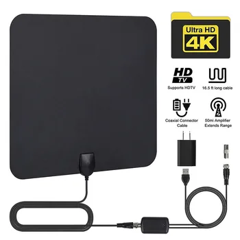 Indoor Digital Antenna + Signal Amplifier Booster VHF UHF Cable TV Surf Fox Antenas TV Radius Antennas P15
Indoor Digital Antenna + Signal Amplifier Booster VHF UHF Cable TV Surf Fox Antenas TV Radius Antennas P15