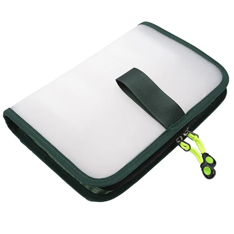 New 10 Grid Bait Lure Large Size Storage Box Zipper Bag Fishing Gear Tool Storage Bags
New 10 Grid Bait Lure Large Size Storage Box Zipper Bag Fishing Gear Tool Storage Bags