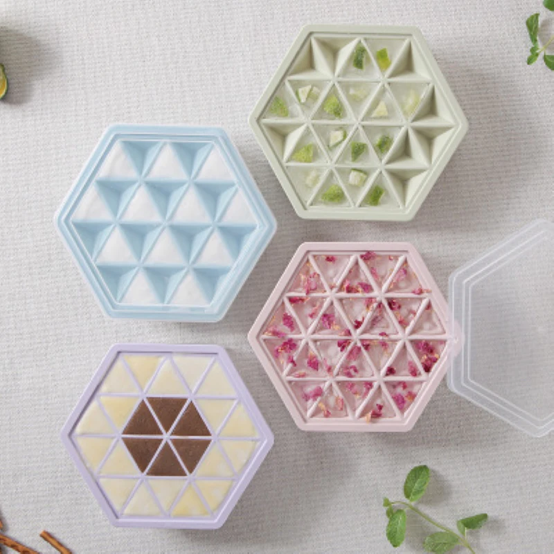 Creative Silicone Ice Tray Easy Release Ice Cube Maker DIY Chocolate Mold Ice Cream Tool Storage Containers With Lid For Home
Creative Silicone Ice Tray Easy Release Ice Cube Maker DIY Chocolate Mold Ice Cream Tool Storage Containers With Lid For Home