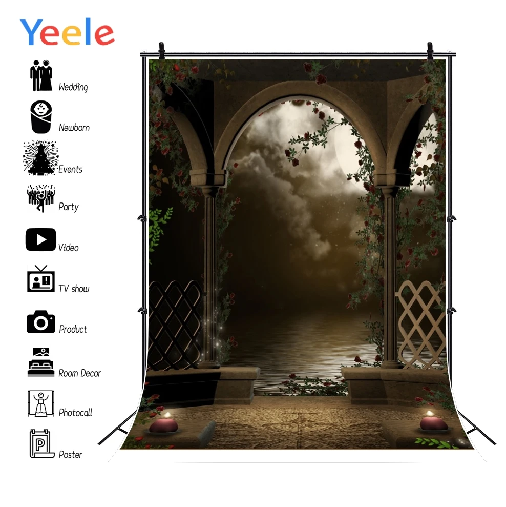Yeele Professional Camera Photography Backdrops Garden Palace Night Wedding Portrait Photographic Backgrounds For Photo Studio
Yeele Professional Camera Photography Backdrops Garden Palace Night Wedding Portrait Photographic Backgrounds For Photo Studio