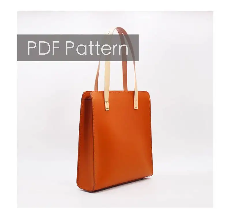 Leather tote/Minimalist tote Sewing Pattern Leather Template PDF Patterns Leather Women HandBag English Version Instruction
Leather tote/Minimalist tote Sewing Pattern Leather Template PDF Patterns Leather Women HandBag English Version Instruction
