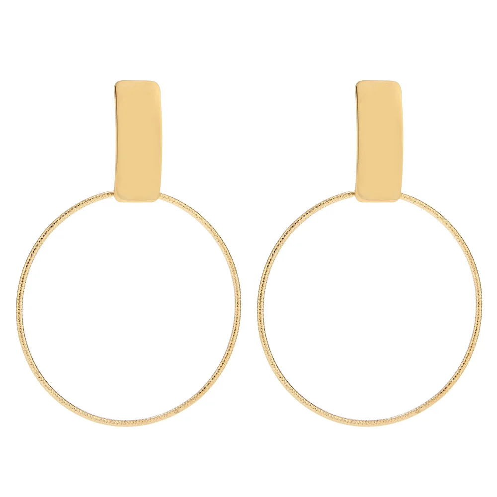 Rectangle Circle Stud Earrings For Women Gold Color Stainless Steel Metal Earings Big Hoop Ear Studs Jewelry
Rectangle Circle Stud Earrings For Women Gold Color Stainless Steel Metal Earings Big Hoop Ear Studs Jewelry