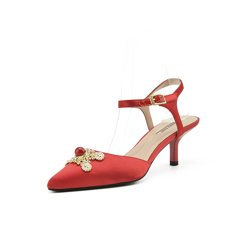 Carole Levy 2019 New Fashion Women Summer Shoes Solid Black Red Blue Green Med-heels Crystal Decor Lady Pumps Female Sandals
Carole Levy 2019 New Fashion Women Summer Shoes Solid Black Red Blue Green Med-heels Crystal Decor Lady Pumps Female Sandals