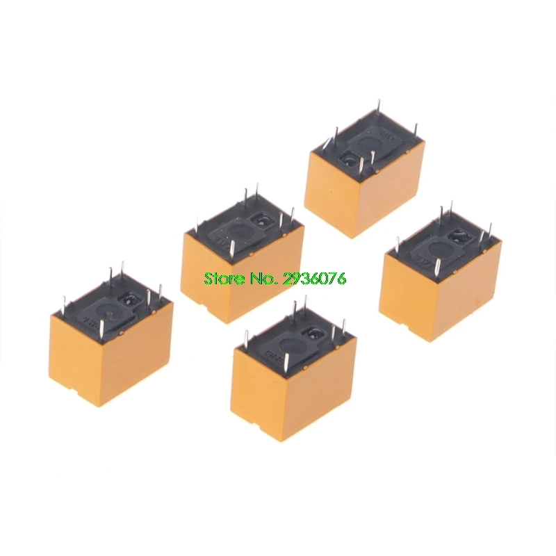 2018 New 5Pcs 3V Relay HK4100F-DC3V-SHG 6 Pins 3A 250V AC 30V DC Drop Shipping Support
2018 New 5Pcs 3V Relay HK4100F-DC3V-SHG 6 Pins 3A 250V AC 30V DC Drop Shipping Support