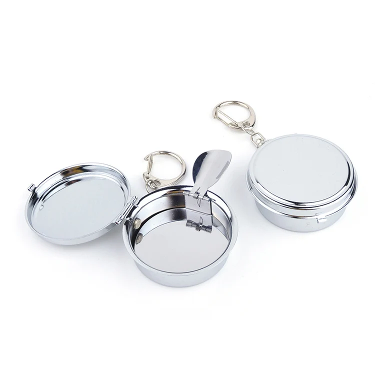 Round Odorless Metal Zinc Alloy Cigarette Pocket Ashtray For Car Ashtray With Keychain Cigarette Accessories
Round Odorless Metal Zinc Alloy Cigarette Pocket Ashtray For Car Ashtray With Keychain Cigarette Accessories