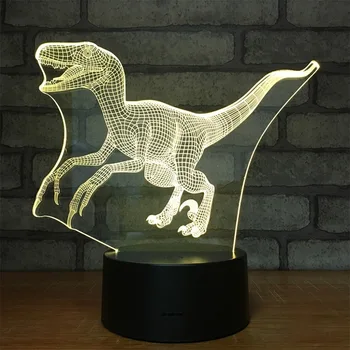 Cryolophosaurus Therizinosaurus Teratosaurus Dinosaur 3D Night Light Table Lamp 7 Colors Changing Desk Lamp Night Lights
Cryolophosaurus Therizinosaurus Teratosaurus Dinosaur 3D Night Light Table Lamp 7 Colors Changing Desk Lamp Night Lights