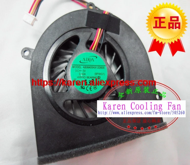 New Original ADDA AB06405HX12DB00 DC5V 0.40A 0PIWG1 Laptop Computer cooling fan
New Original ADDA AB06405HX12DB00 DC5V 0.40A 0PIWG1 Laptop Computer cooling fan