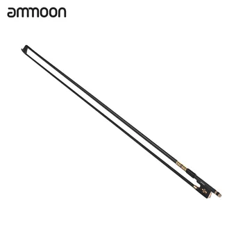 ammoon 4/4 Violin Fiddle Bow Carbon Fiber Round Stick Good Quality Ebony Frog Black Horsehair Well Balanced Violin Accessories
ammoon 4/4 Violin Fiddle Bow Carbon Fiber Round Stick Good Quality Ebony Frog Black Horsehair Well Balanced Violin Accessories