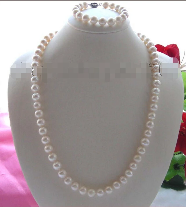 Natural 11mm White Pearl Necklace Bracelet Set!^^^@^Noble style Natural Fine jewe FREE SHIPPING
Natural 11mm White Pearl Necklace Bracelet Set!^^^@^Noble style Natural Fine jewe FREE SHIPPING