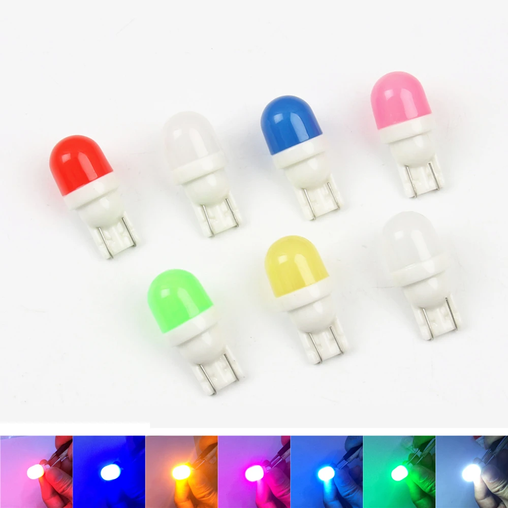 NEW T10 Ceramic 2SMD 3030 LED Lamps white red green yellow 2 SMD LED Car Door Side Number Bulb W5W 168 Auto Wedge Parking Light
NEW T10 Ceramic 2SMD 3030 LED Lamps white red green yellow 2 SMD LED Car Door Side Number Bulb W5W 168 Auto Wedge Parking Light