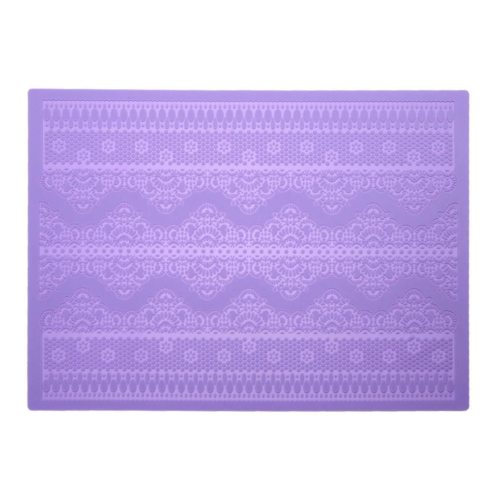 Lace Silicone Mat Chocolate Mold Fondant Cake Mold DIY Baking Decorating Tools Kitchen Bakeware Cake Tools E5M1
Lace Silicone Mat Chocolate Mold Fondant Cake Mold DIY Baking Decorating Tools Kitchen Bakeware Cake Tools E5M1