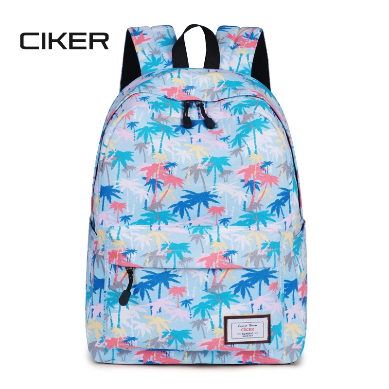 CIKER Brand fashion leaves printing backpack women canvas school bags laptop backpacks for teenage girls travel bag mochilsa sac
CIKER Brand fashion leaves printing backpack women canvas school bags laptop backpacks for teenage girls travel bag mochilsa sac