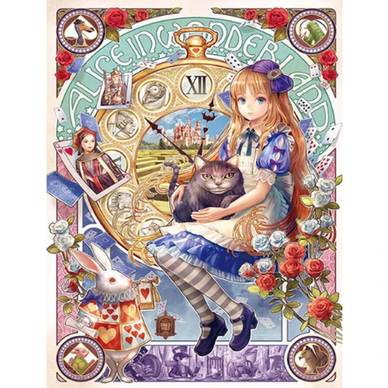 Diamond Mosaic Photos of Rhinestones Full Square / Round 5D DIY Diamond Painting Cartoon Alice in wonderland Pattern Decor FG103
Diamond Mosaic Photos of Rhinestones Full Square / Round 5D DIY Diamond Painting Cartoon Alice in wonderland Pattern Decor FG103